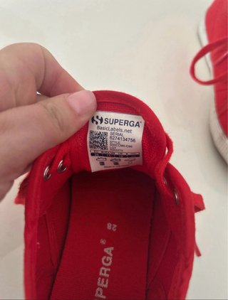 Superga Bambino Rosse