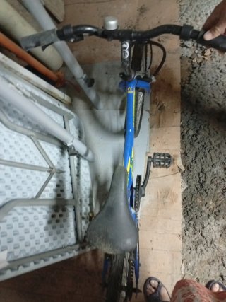 Bicicleta infantil azul