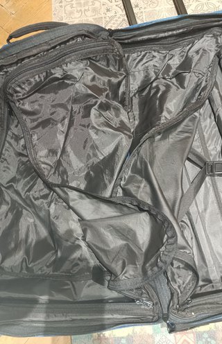 Trolley mochila de viaje azul – Gran capacidad