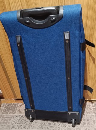 Trolley mochila de viaje azul – Gran capacidad