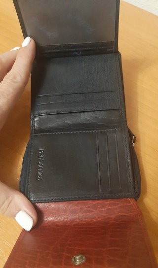 Monedero Billetero Piel Piellini