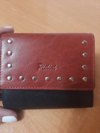 Monedero Billetero Piel Piellini