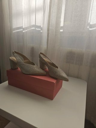 Zapatos Mascaro Tacon Fiesta Brillantes
