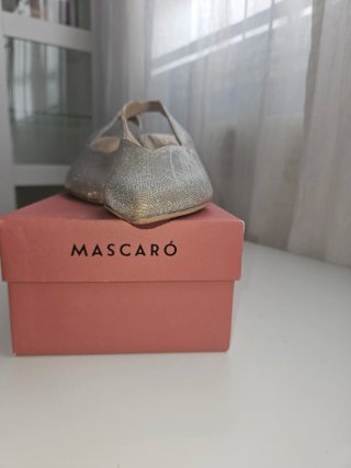 Zapatos Mascaro Tacon Fiesta Brillantes