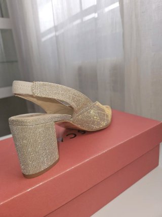 Zapatos Mascaro Tacon Fiesta Brillantes