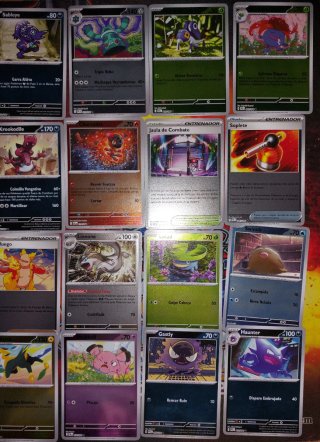 Fuegos fantasmales cartas pokemon español reverse