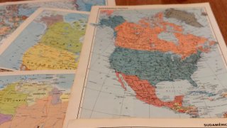 Lote Mapas Antiguos Originales América