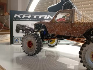 RC furitek katana modificado extras app bluetooth