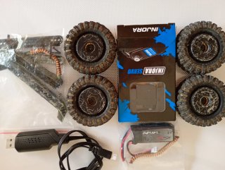 RC furitek katana modificado extras app bluetooth