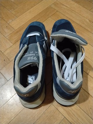 New Balance 998 Grigio/Blu Made in USA
