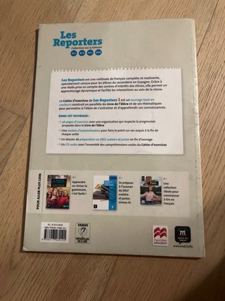 Libro Francés Les Reporters 1 A1.1
