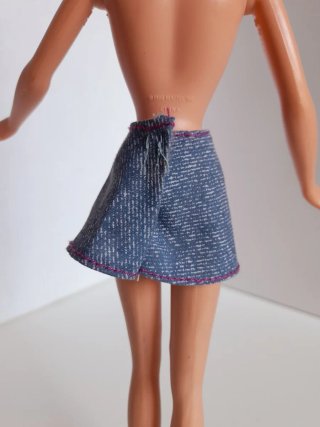 minigonna in demin Phone Fun Skipper Barbie 1995