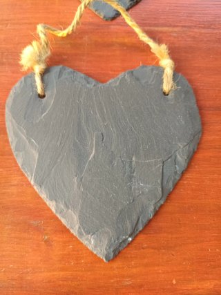 Appendiabiti a forma di cuore (Set di 3)
