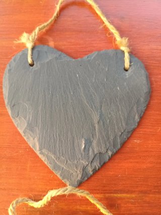 Appendiabiti a forma di cuore (Set di 3)