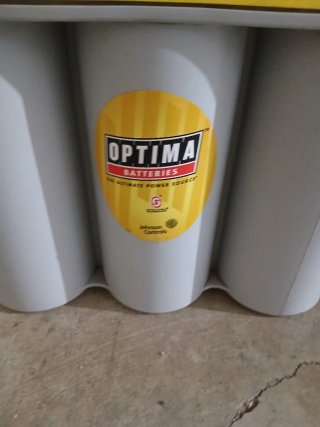2 Baterías Optima Amarillas