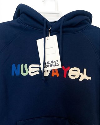 Sudadera azul Benito Antonio Bud Bunny x Zara - L