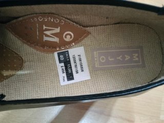 Zapatos MAYJO piel negra talla 40