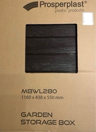 ¡S. REBAJA! Baúl almacenamiento ext 280L Nuevo