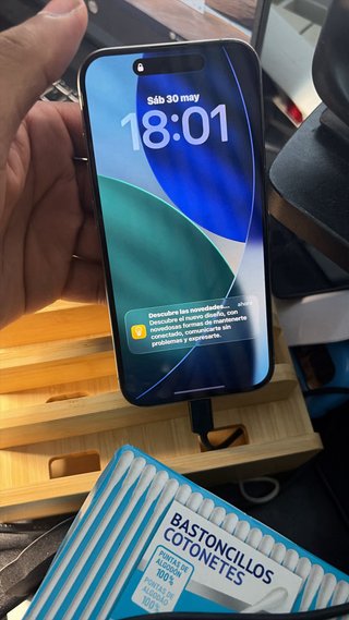 iPhone 15 Pro 256GB Titanio Batería nueva