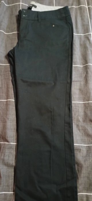 Pantalón Mujer Mango Negro Talla M