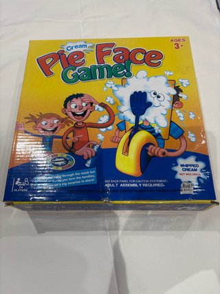 Juego Pie Face Cream