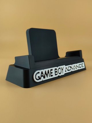 Supporto per Nintendo Game Boy Advance stampato in 3D