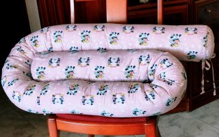 Cojín protector infantil Mickey Mouse rosa