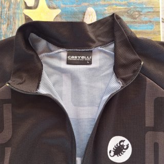 Maglia ciclista Castelli nera taglia L