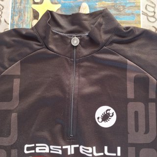 Maglia ciclista Castelli nera taglia L