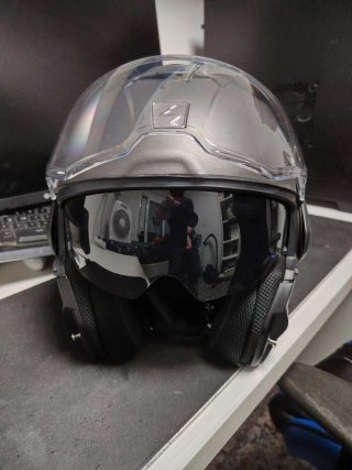 Casco Modular Scorpion Exo-Tech Gris