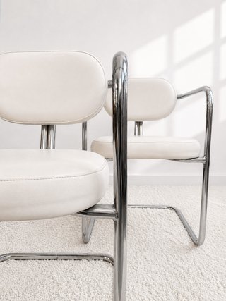 SILLAS CANTILEVER SPACE AGE. 70s