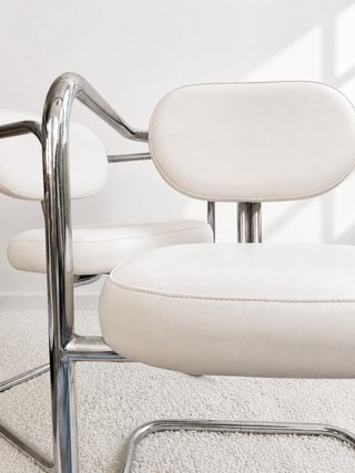 SILLAS CANTILEVER SPACE AGE. 70s