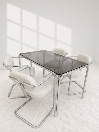 SILLAS CANTILEVER SPACE AGE. 70s