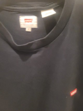 Camiseta Levi's Negra Hombre