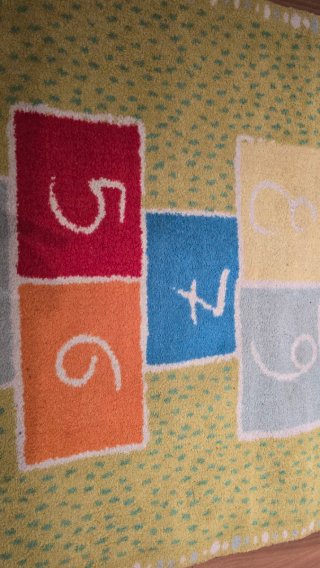 Tappeto da gioco per bambini con numeri