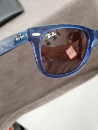 Ray Ban New Wayfarer RB 2140 50/22 Azul