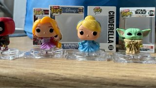 Lote 4 Figuras Funko Pop! Bitty