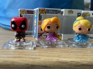Lote 4 Figuras Funko Pop! Bitty