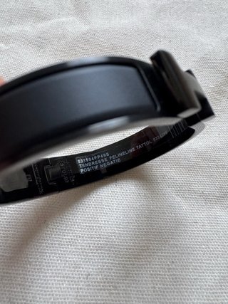 Pulsera H Negra 19cm