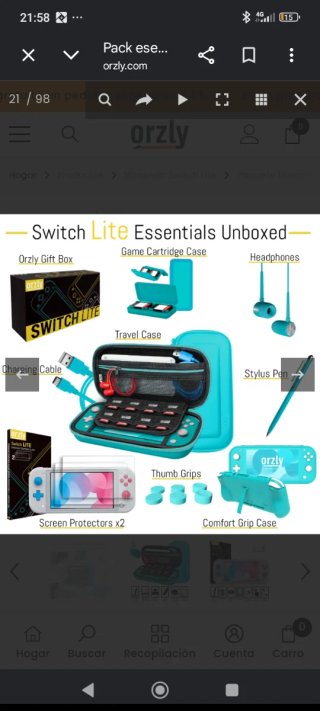 Pack Orzly Nintendo Switch Lite