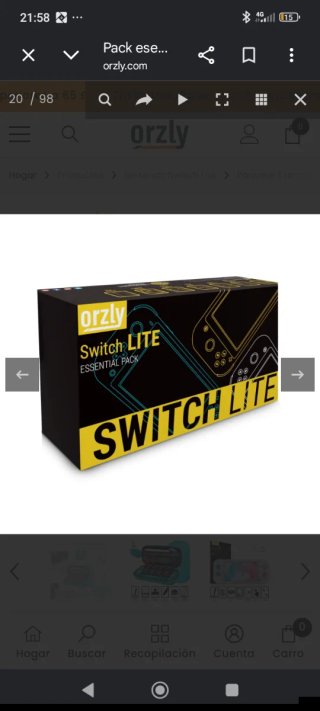 Pack Orzly Nintendo Switch Lite