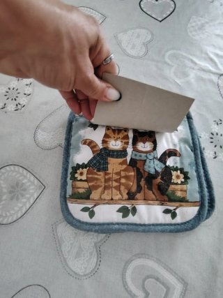 Presine da cucina Brilla Alice in cotone