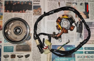 2 bobinas encendido+platos magnéticos Peugeot SPF.