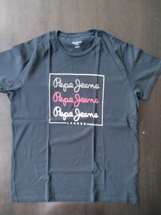 Camiseta Pepe Jeans XL Negra