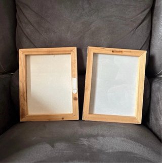 Due quadri di carta