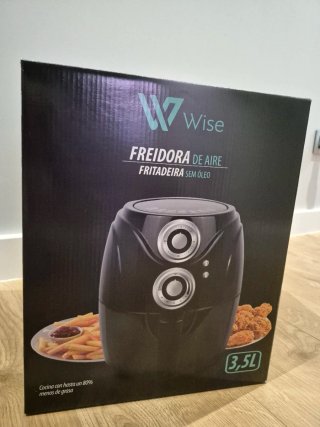 Freidora de Aire Wise Negra
