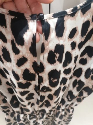 Mono corto estampado leopardo