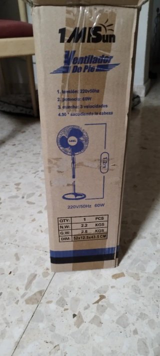 Ventilatore da terra 1MIsun