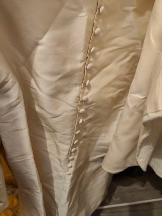 Vestido de novia corto blanco