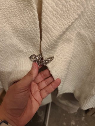 Vestido de novia corto blanco